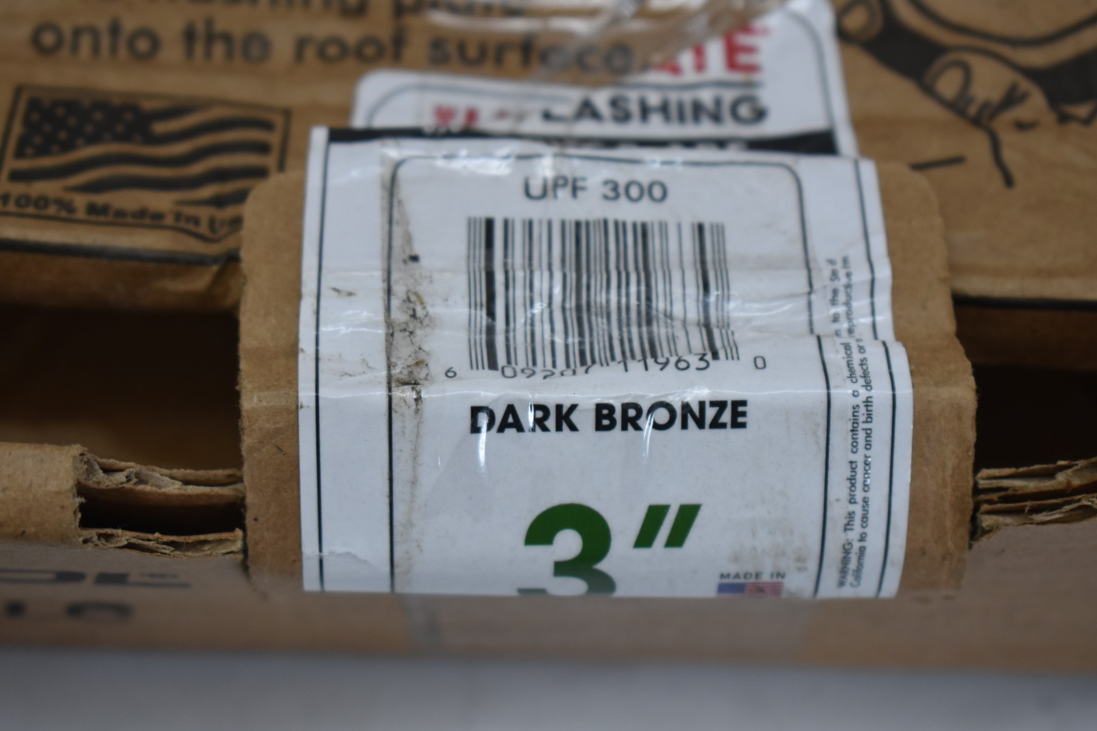 Lifetime Tool & Building Products 3″ Pipe Flashing for UPF 300 Dark Bronze
