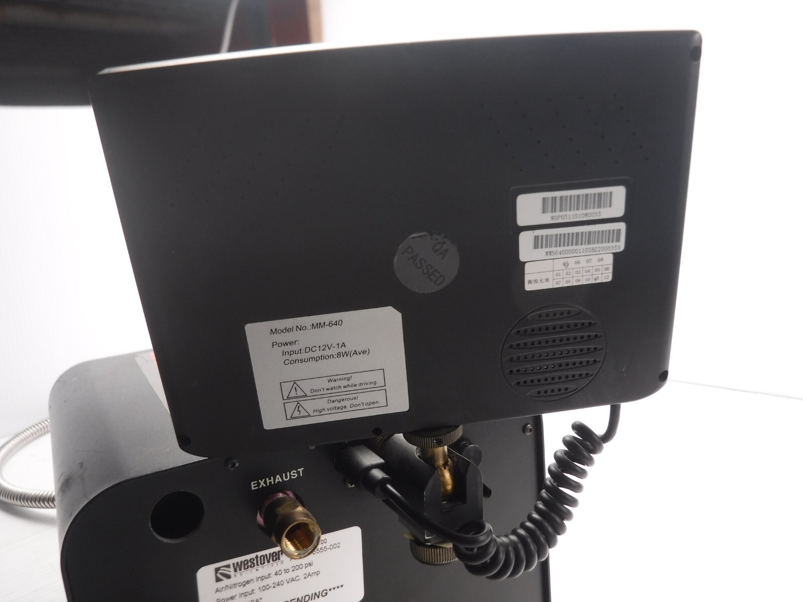 Westover Scientific A2704-6555-002 Clean Blast Fiber Optic Cleaning System