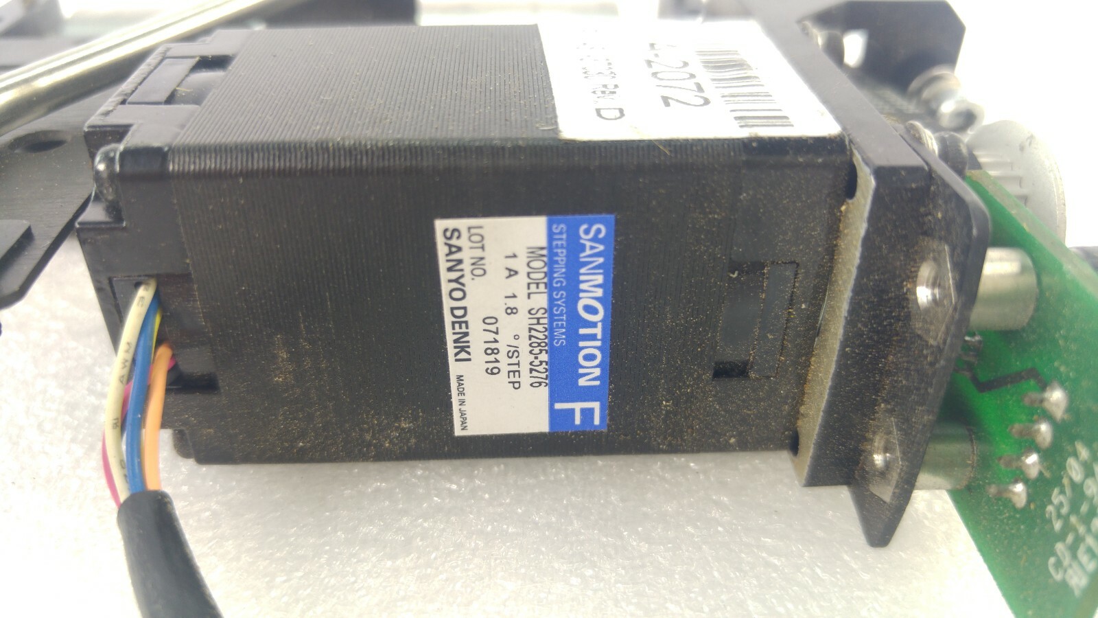 STRATASYS ASY-37030 REV. D, SANYO DENKI SH2285-5276