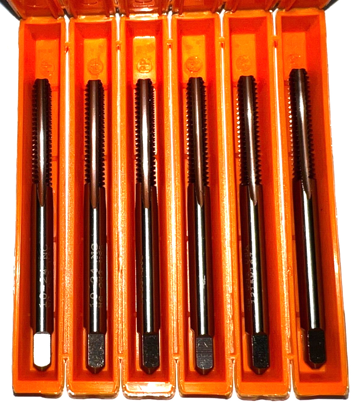 HERTEL BOTTOMING HAND TAP 4 FLUTE 02383891 #10-24 H3 1″ LOC 2-1/2″ OAL LOT OF 6