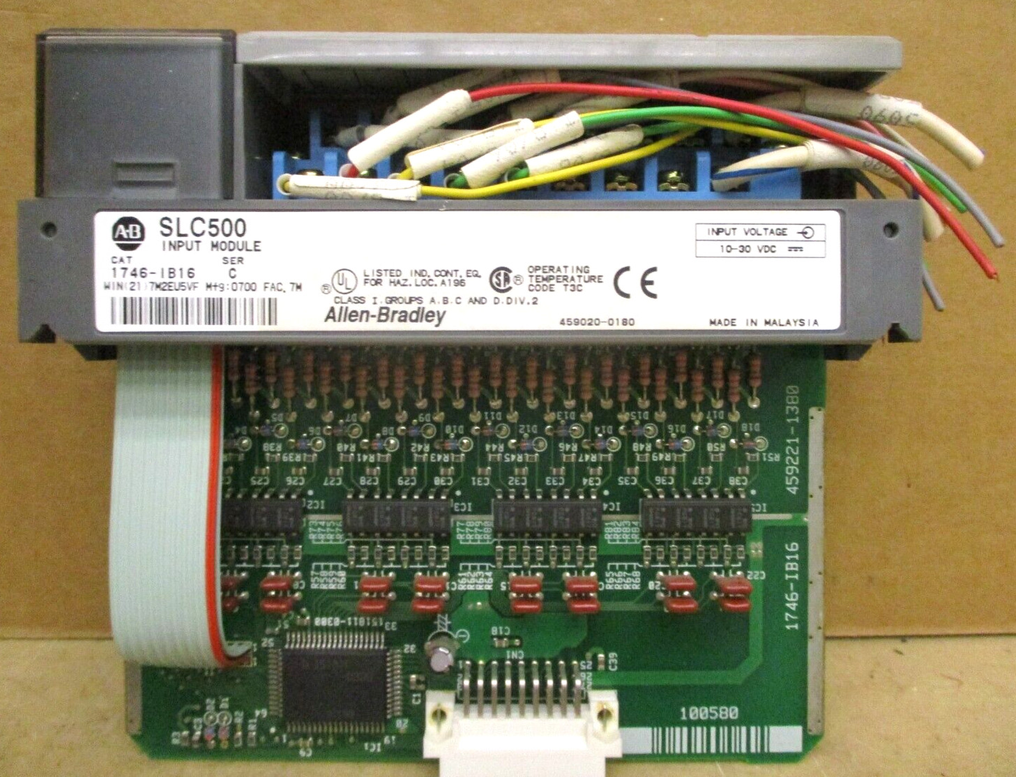 Allen-Bradley SLC 500 1746-P4 Ser A 1747-SDN 1747-DCM 1746-IB16 48680GN