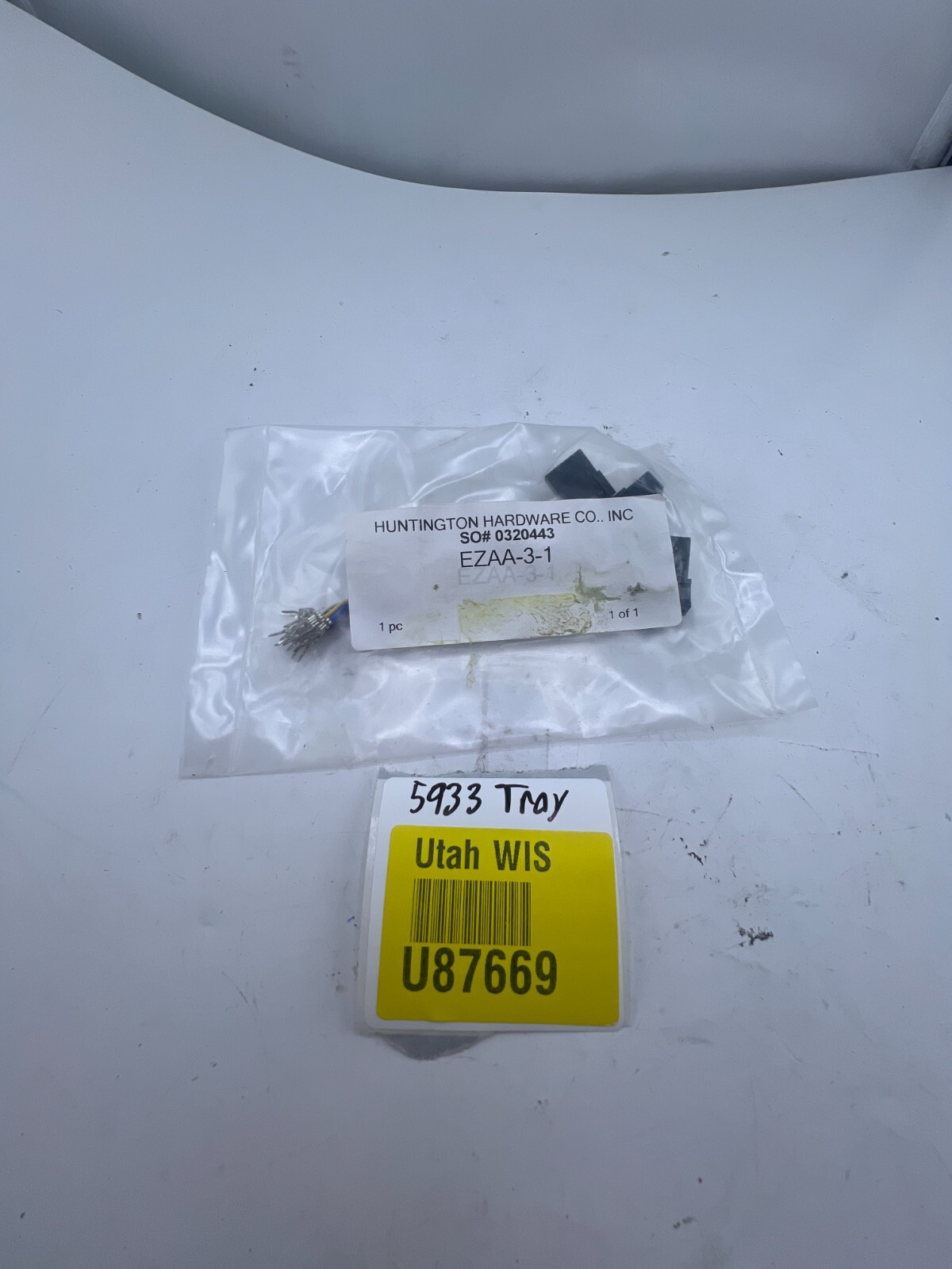 Huntington Hardware SO# 0320443, EZAA-3-1 Wire Harness