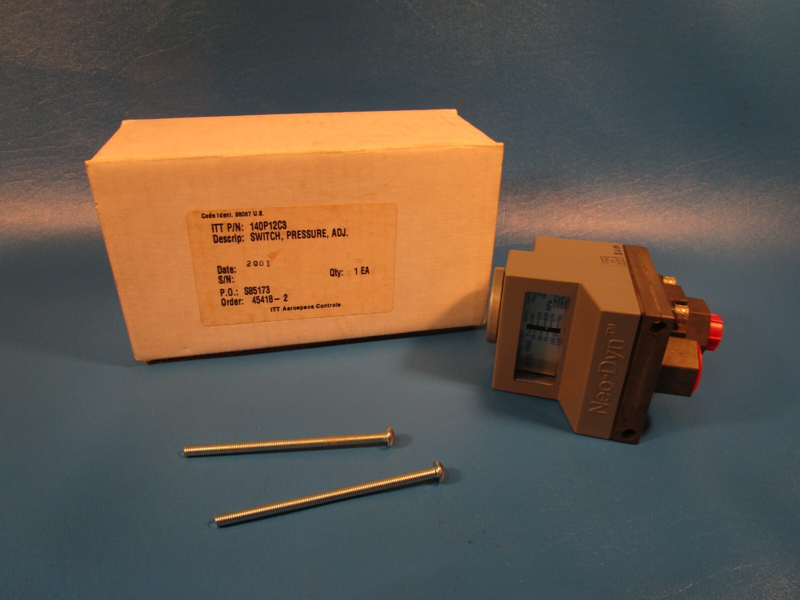 ITT Neo-Dyn 140P12C3 ADJ. Pressure Switch
