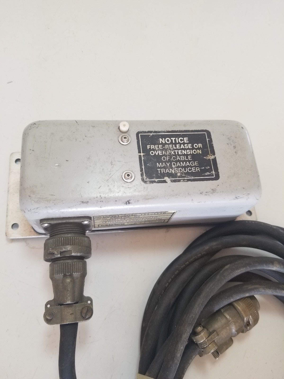 Celesco Cable-Extension Position Transducer, DV301-0040-111-1110