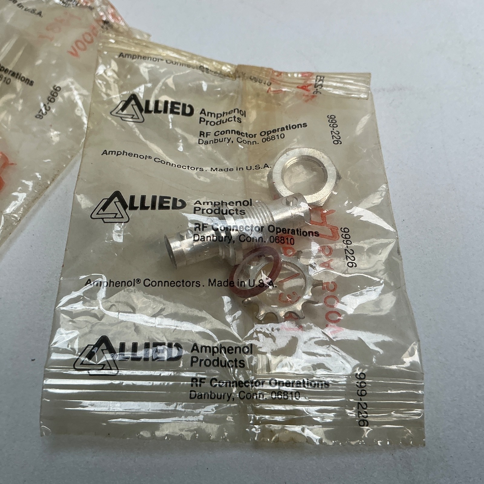 Amphenol Connector Lot of 4 554-86/331 New Sealed
