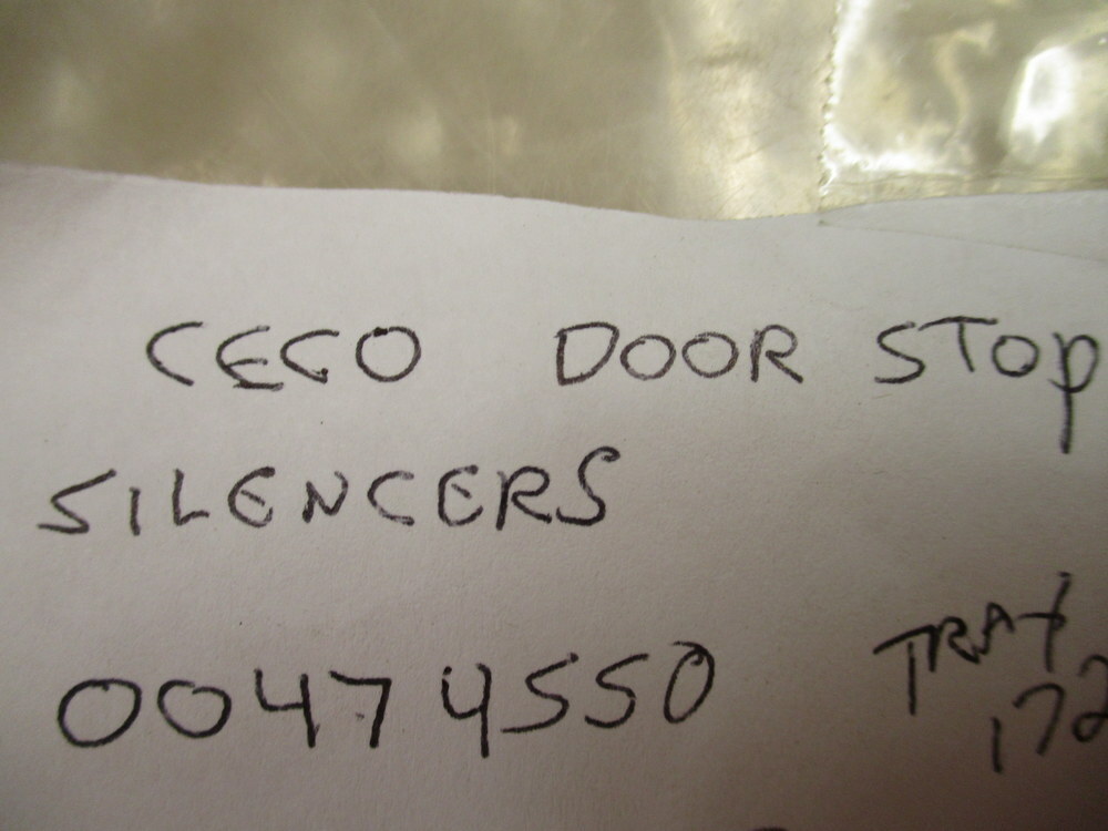Ceco 00474550 Door Stop Silencers (Pack of 100)