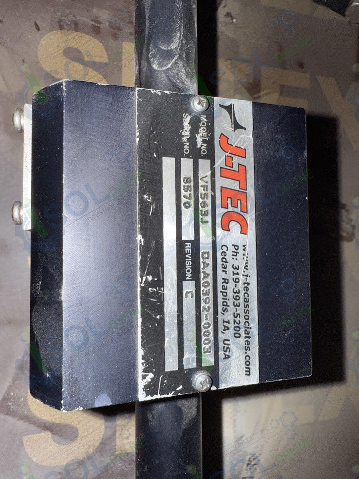 J-TEC Flow VP563J DAA0392-0008 Rev C Flowmeter Vortex Shedding Technology