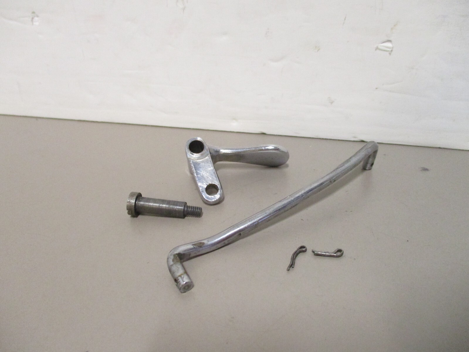 Blade Sharpener Lever and Rod for Vintage Wolf Model R Electric Fabric Cutter