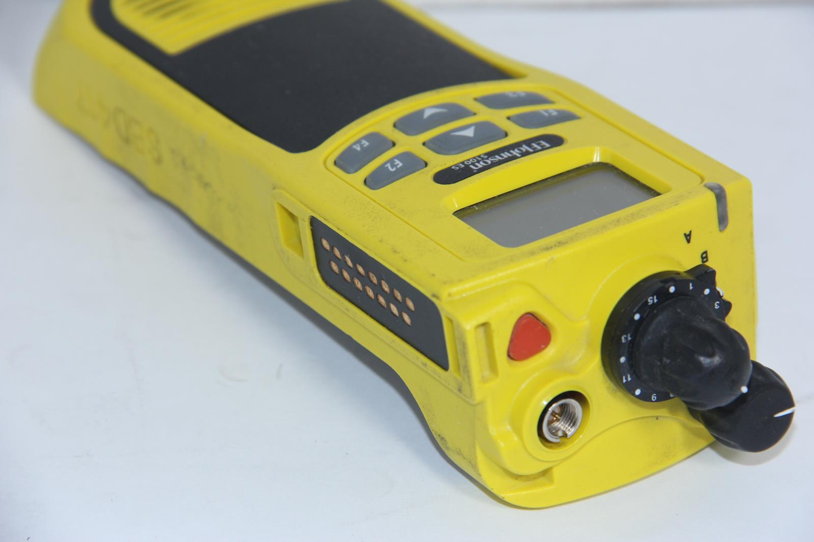 EFJOHNSON 5100 ESS 51FIRE ES PORTABLE RADIO YELLOW