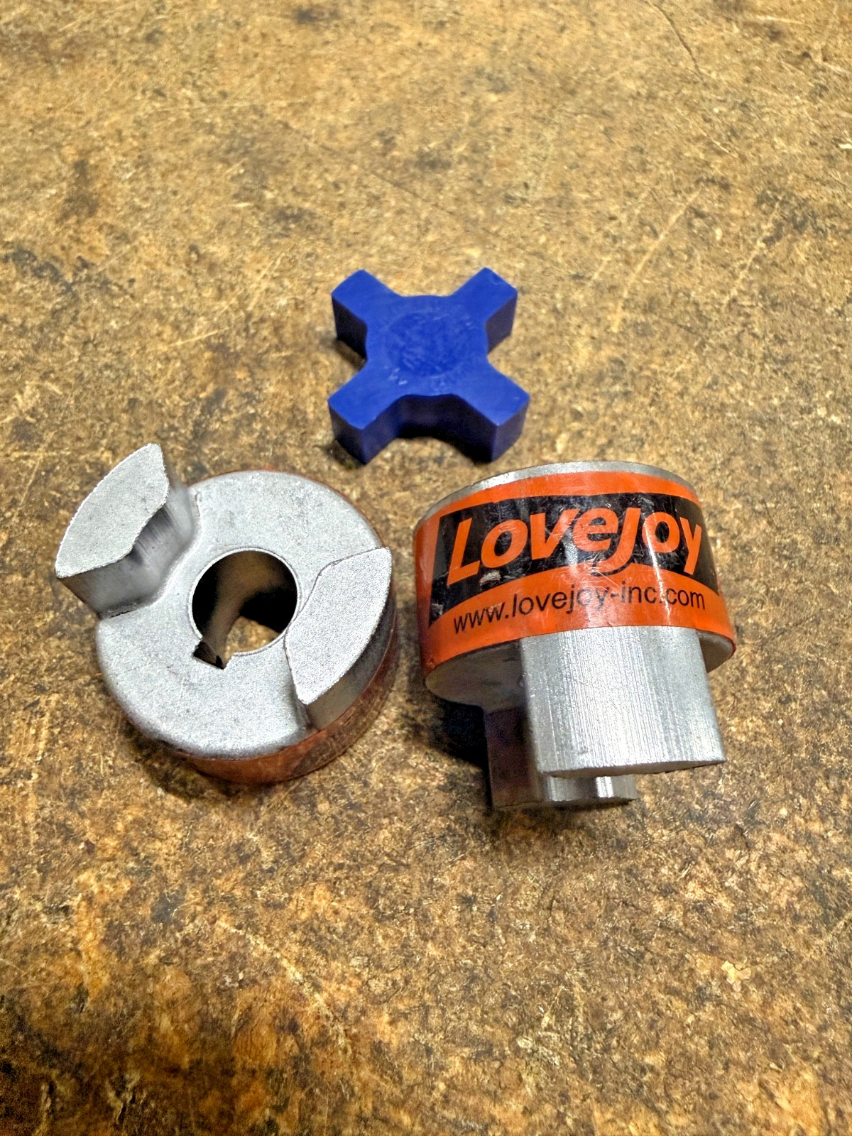 Lovejoy Jaw Couplings L-070 With Inserts .625″ Bore 12mm (NEW)