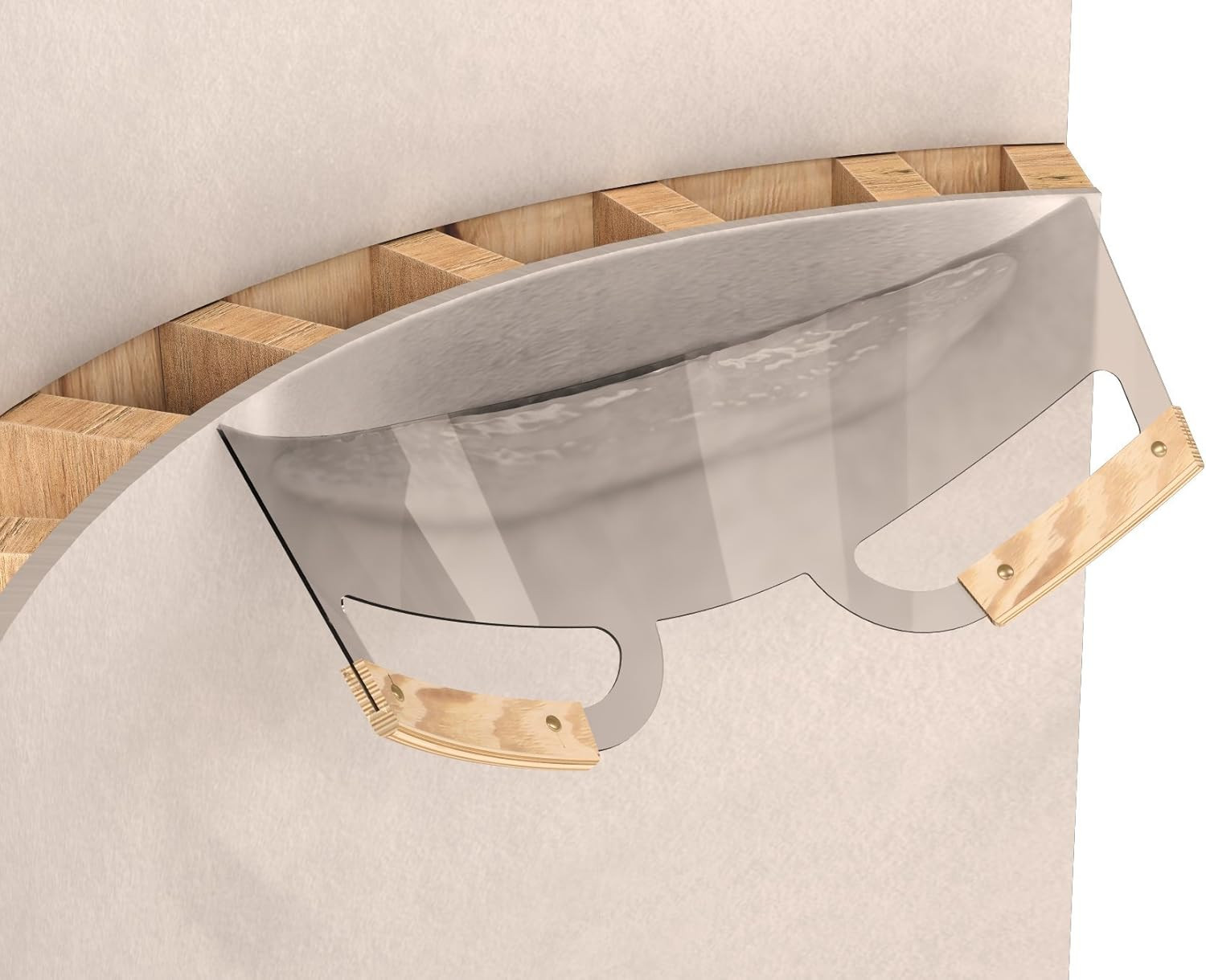 Lexan 26″ Curved Blade Trowel – Perfect for Smooth Finishing Tasks