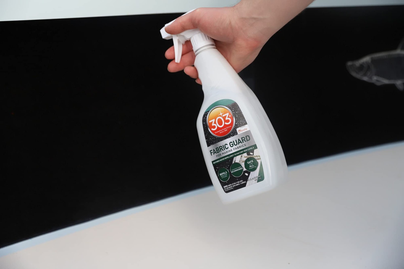 303 Marine Fabric Guard – Restores Water and Stain Repellency To Factory New