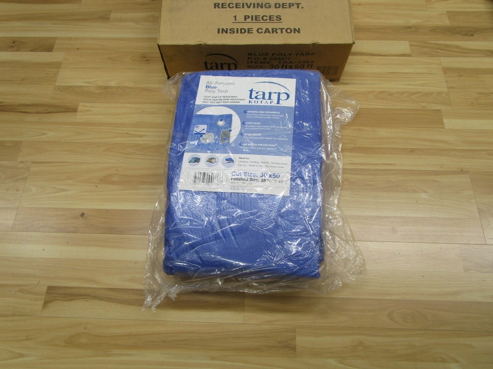 Kotap TRA-3050 Blue Poly Tarp TRA3050