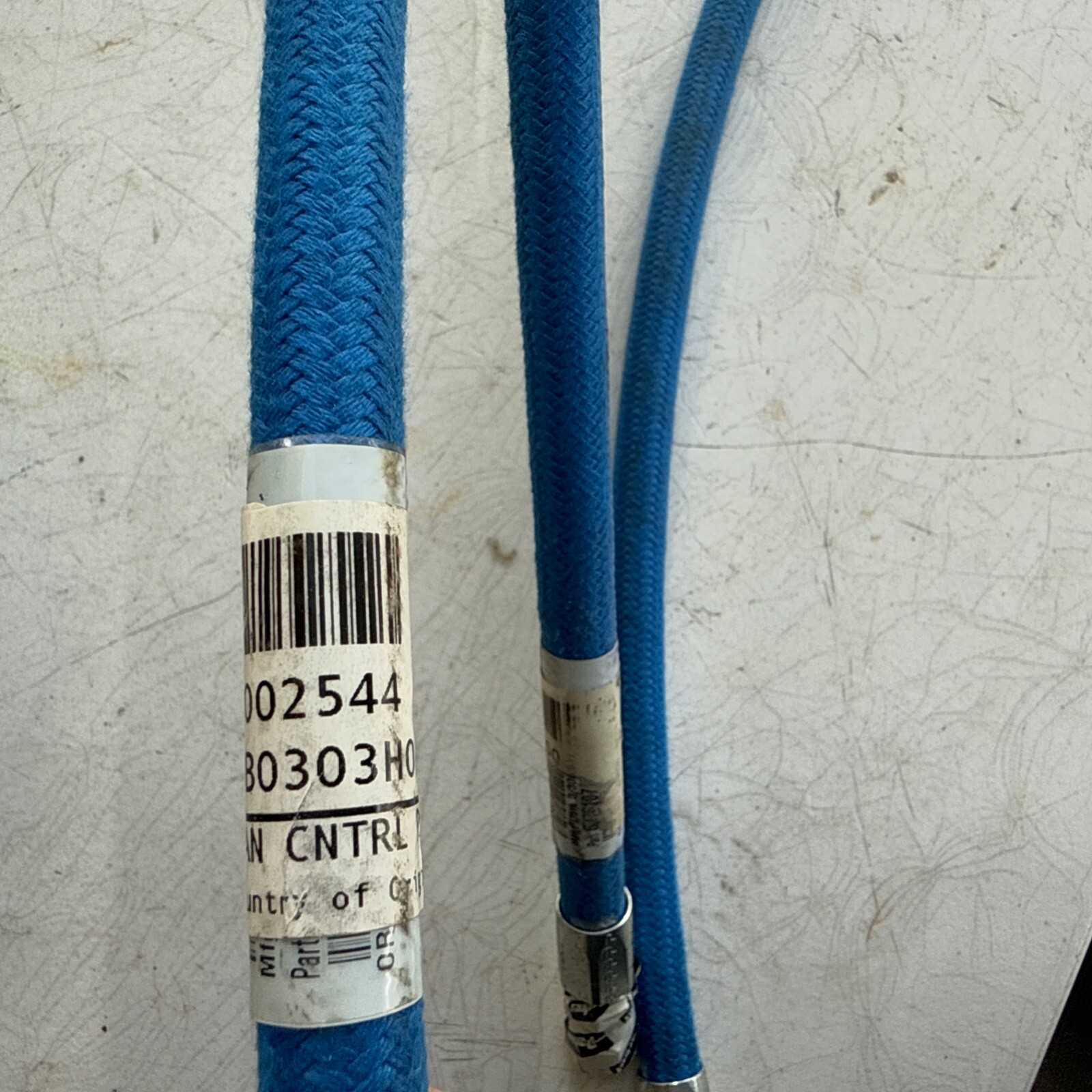 PARKER FAN CONTROL RETURN HOSE DOT 7N457 5002544 TB0303H00078 Approx 27” New
