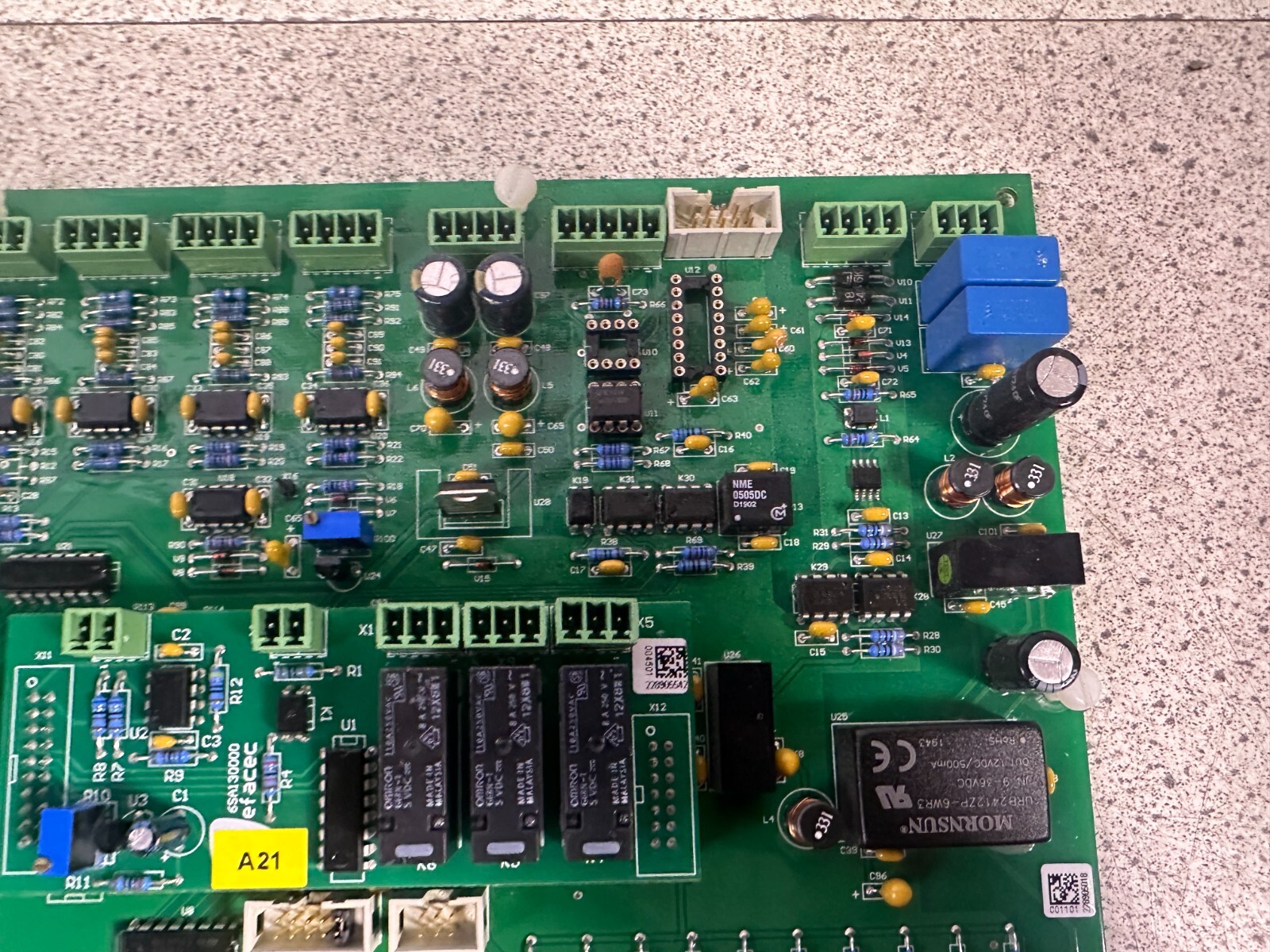 EFACEC 6SA090005B0 + 6SA130000 Board Module Version: 3.4.1