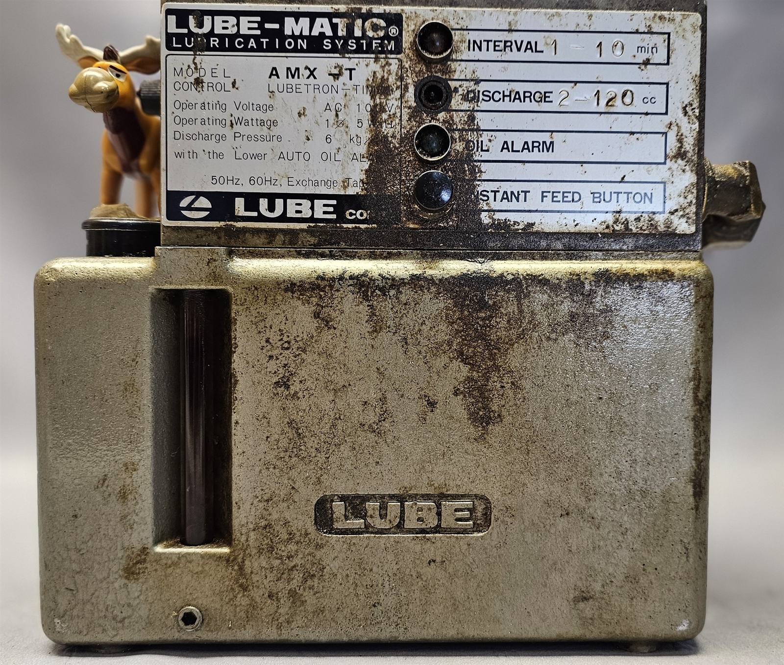Lube-Matic AMX-T Lubetron Timer 1-10 min 2-120cc
