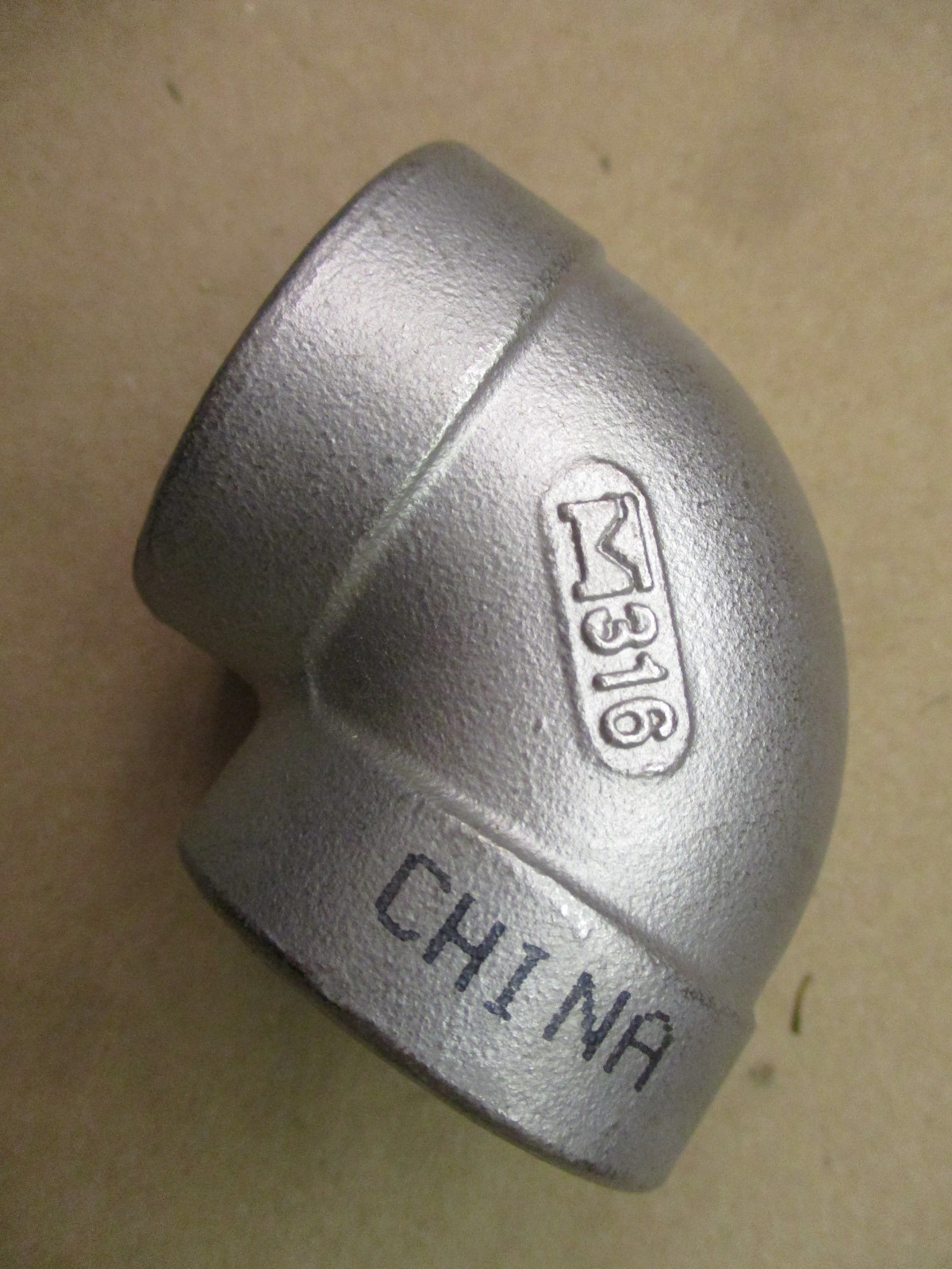 New Open Box of 20 Pieces 90 Degree Elbows SS Coupling M316 1″-150 52654IPL