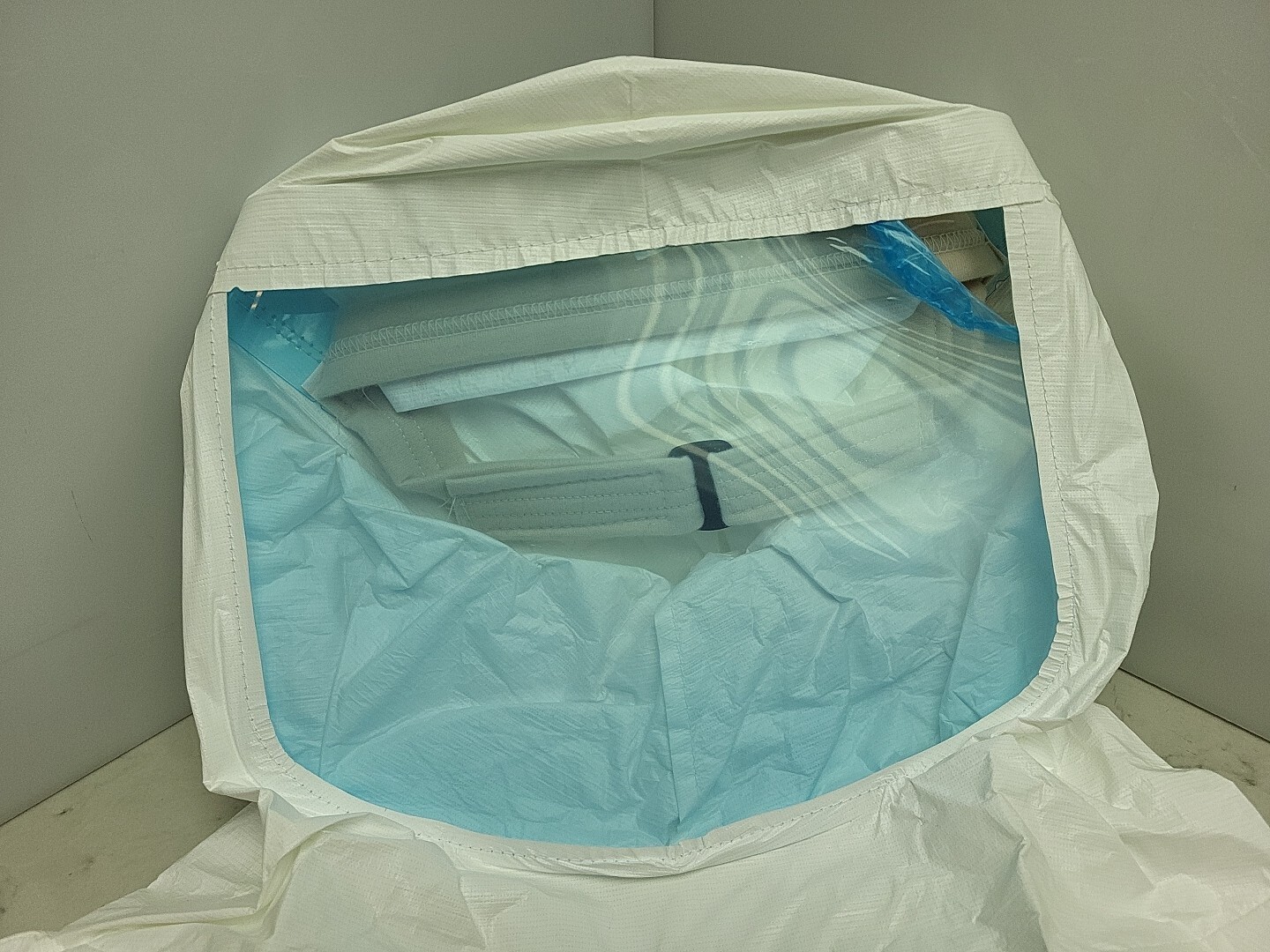 50 Pack Tychem AirBoss S-40084-W01 PAPR Hood W/ Cape FlexAir PAPR System White
