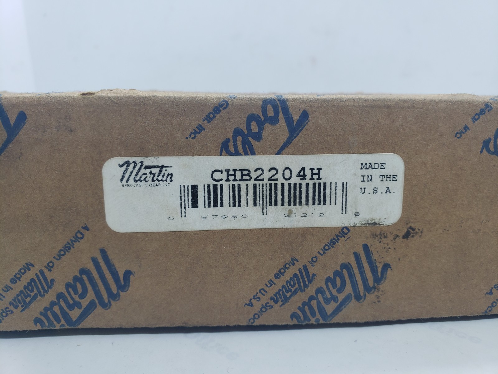 MARTIN CHB2204H CAST IRON CONVEYOR HANGER BEARING 2″ BORE, NIB