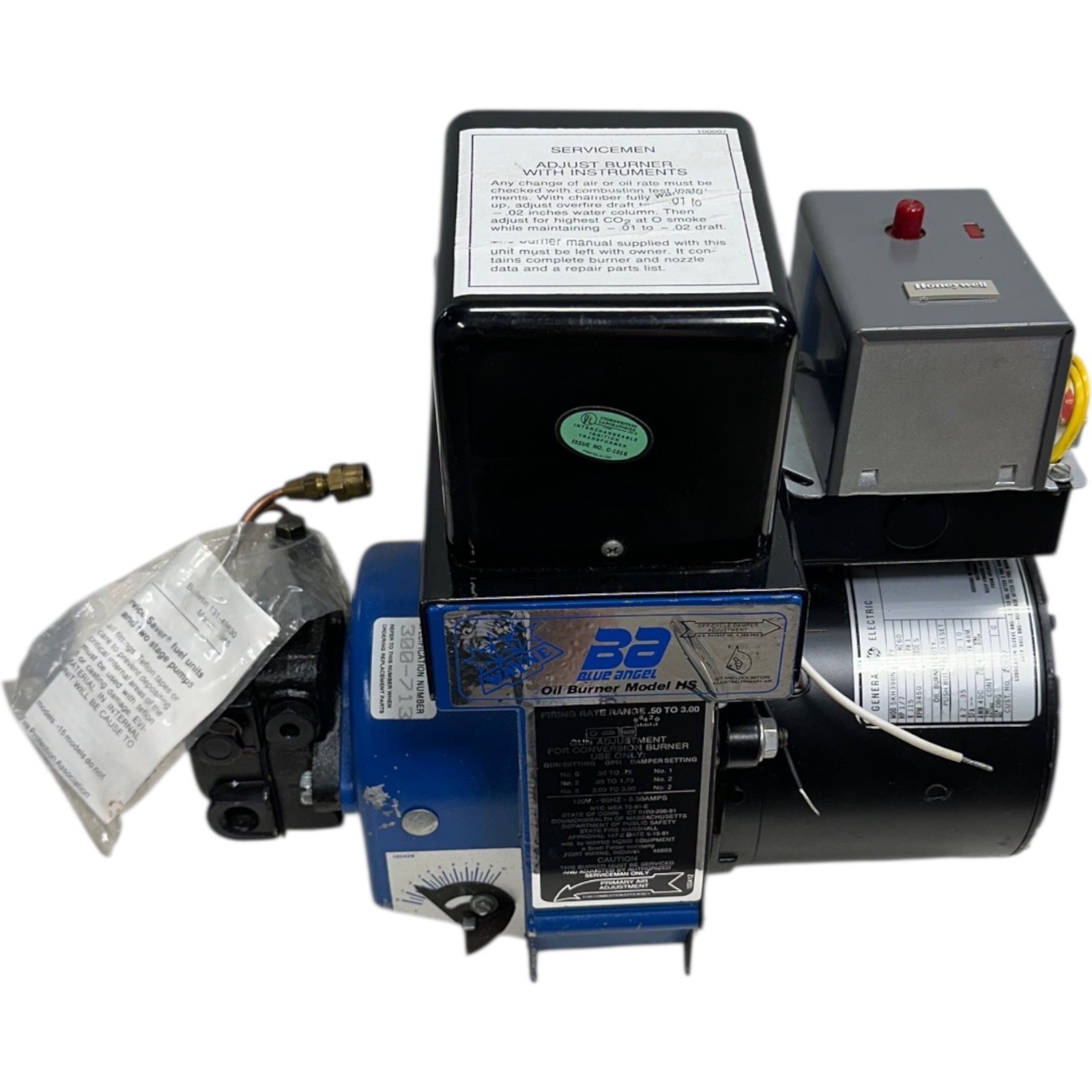 New Wayne 300-713 Blue Angel Oil Burner Model HS, .50–3.00 GPH🔥Fast Shipping🔥