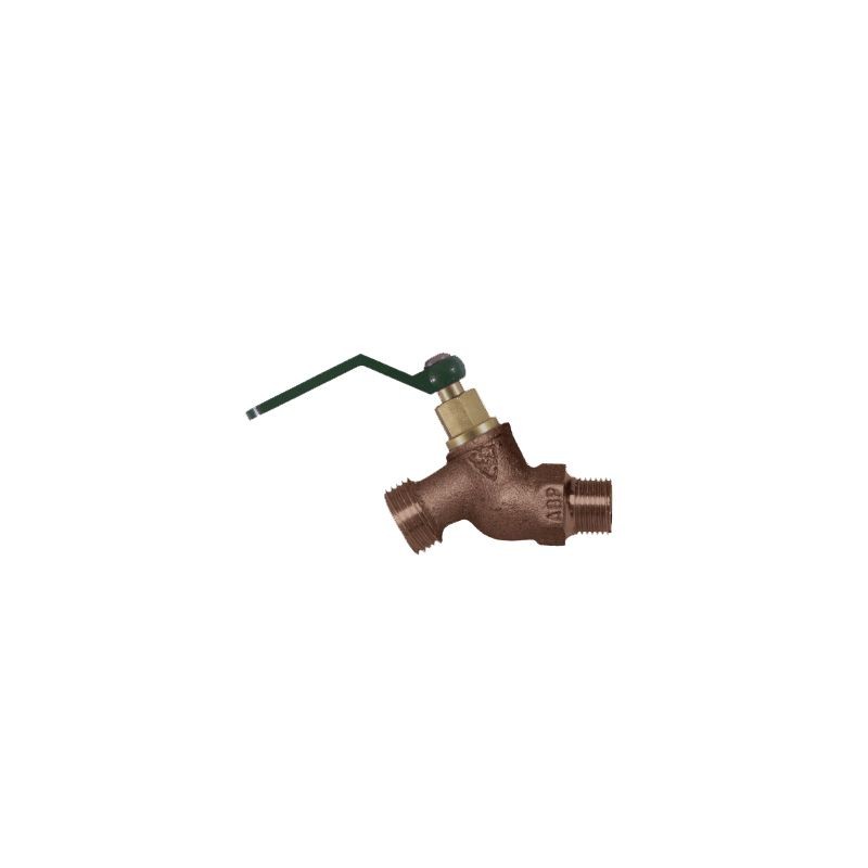 ARROWHEAD 251LF Hose Bib 1/2″ Brass 125 PSI 140 F 3/4″ Male Thread