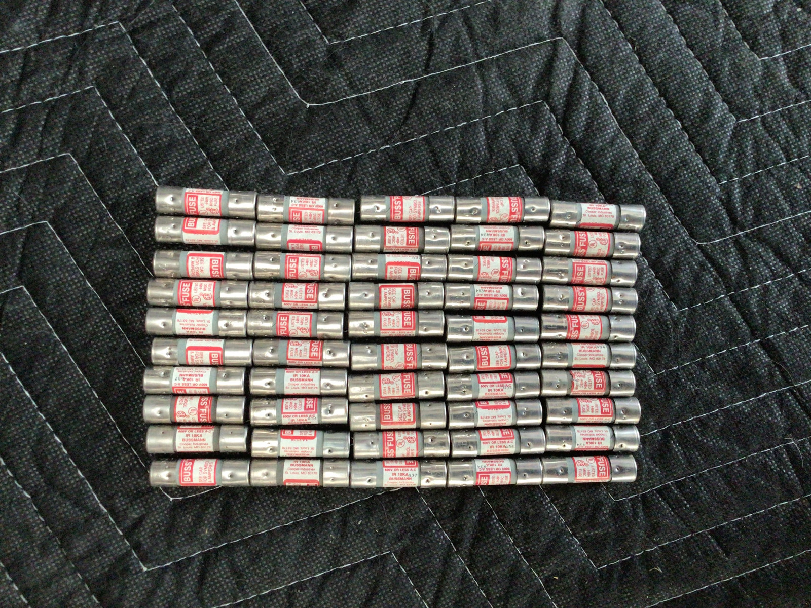 Lot of 50 Bussmann BBS 4 Fuse BBS4 Buss 4A 600V