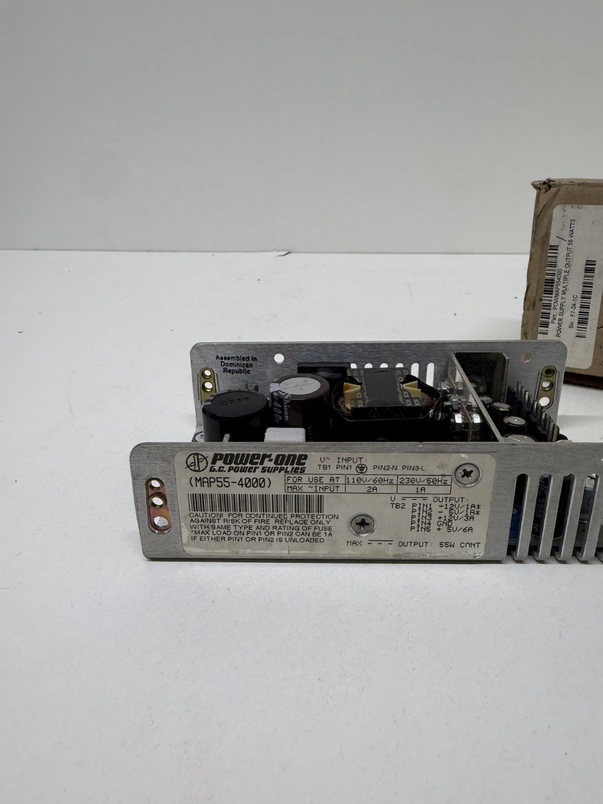 Bel Power MAP55-4000G DC Power Supply New