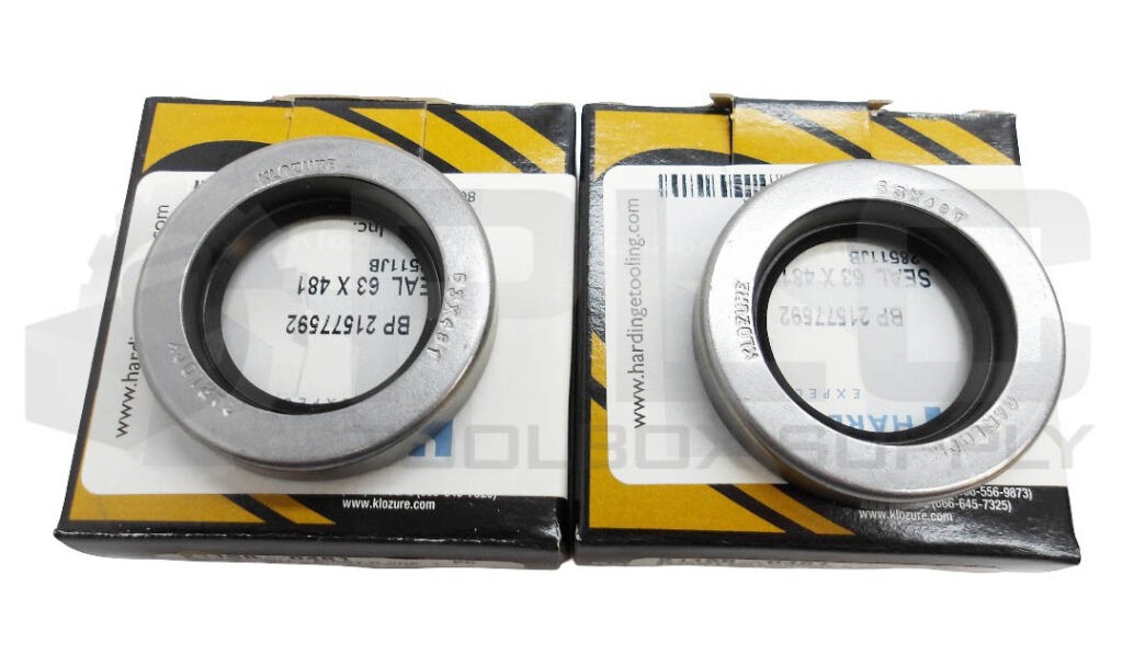 NEW LOT OF 2 GARLOCK KLOZURE 21158-0481 SEAL ID2.000 OD .375
