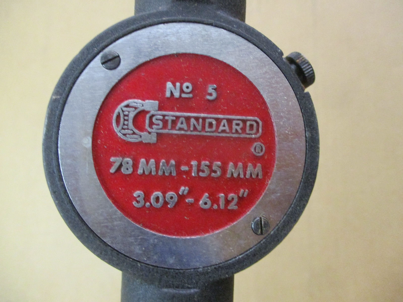 Standard Gage Company No 5 Dial Bore Gage 78MM-155MM 3.09″-6.12″ 53374LR