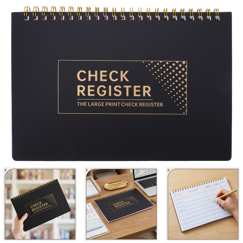 Check Register – Savings Account Booklet for Personal and Business – Blank