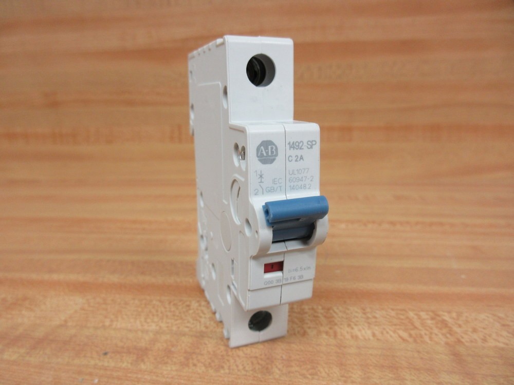 Allen Bradley 1492-SPM1C020 2A Circuit Breaker 1492SPM1C020 Mounted