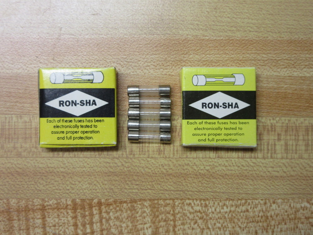 Ron-Sha GMA-1.6 Fuse Cross Ref 6F100 Fine Wire Element (Pack of 5)