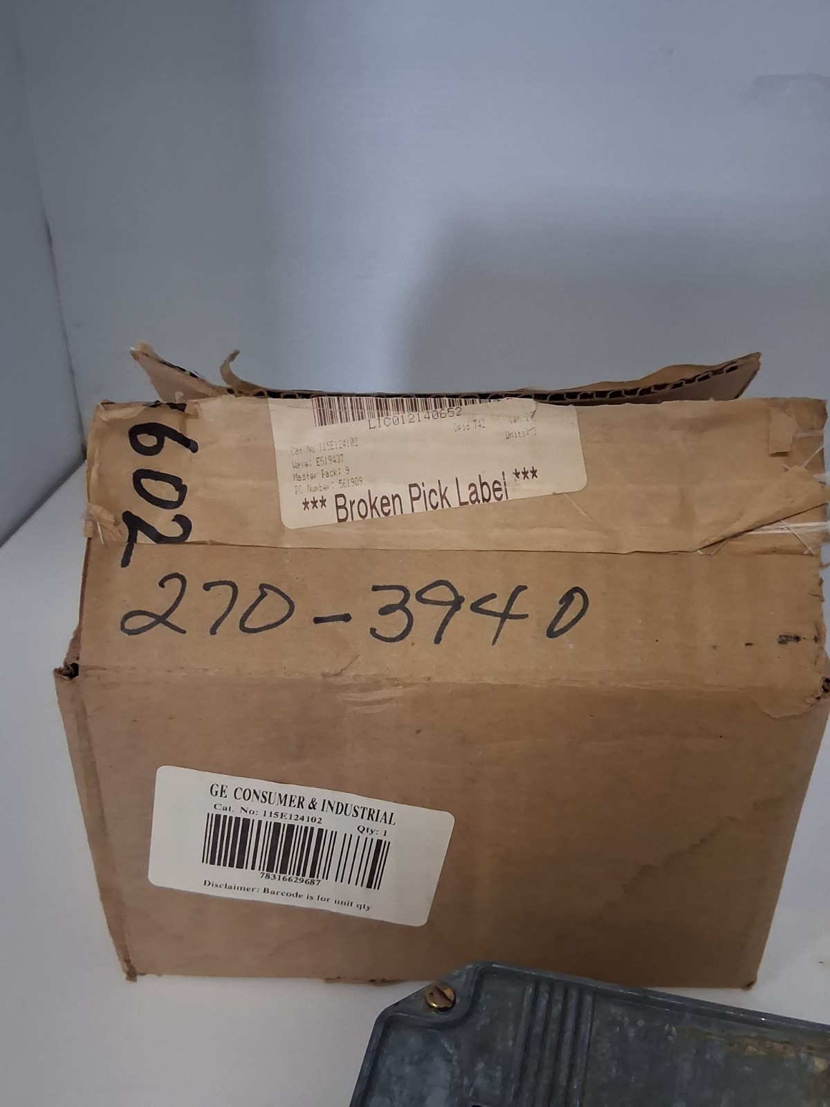 GENERAL ELECTRIC CR115E124102 LIMIT SWITCH GEARED ROTARY 2NO/2NC SHAFT ON R NIB