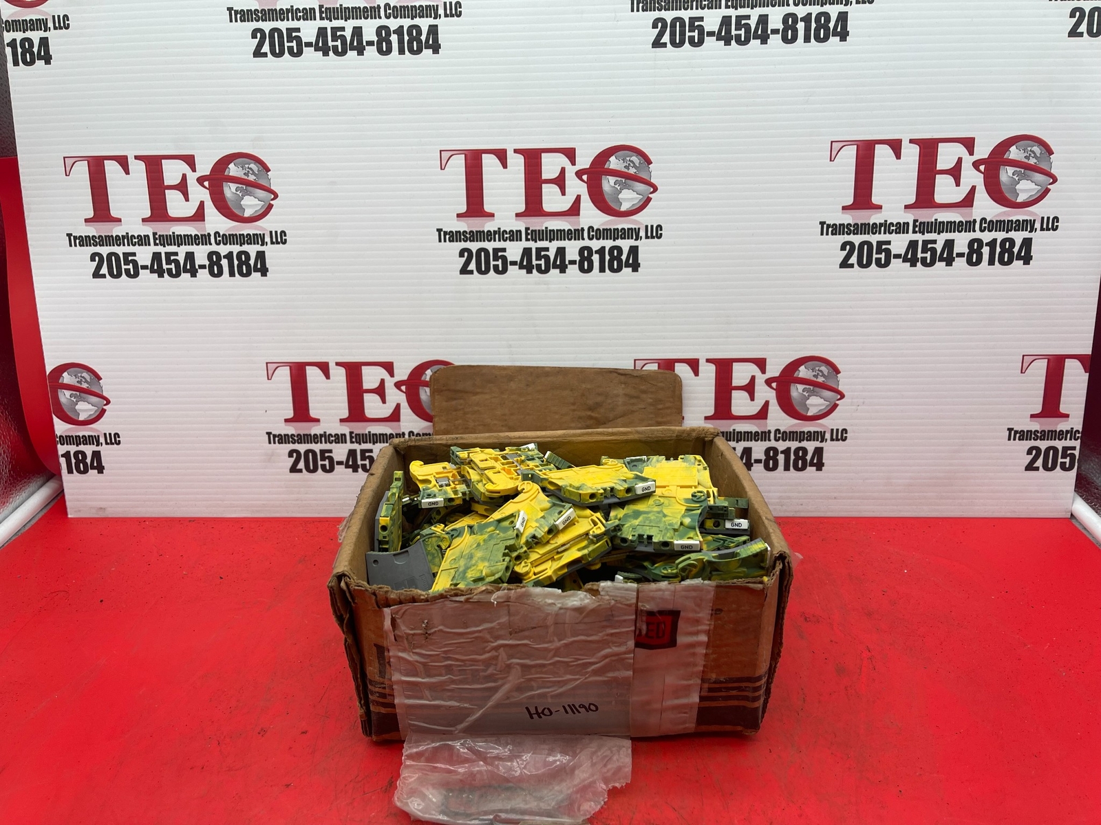 Entrelec ABB ZS4-PE Feed-Thru Ground Terminal Block