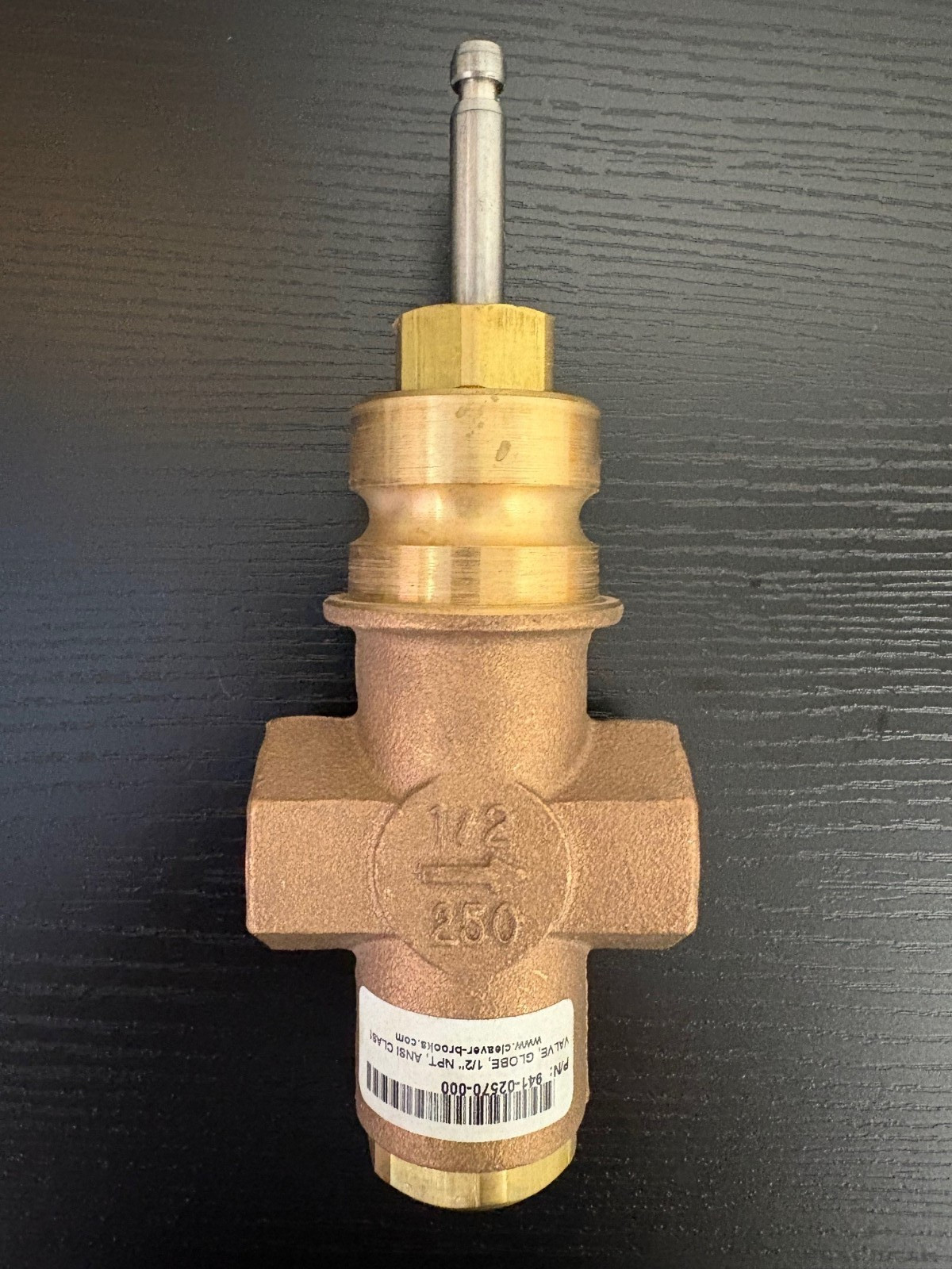 Siemens Flowrite 599 Series Globe Valve 40 VC 1/2″ 599-03075