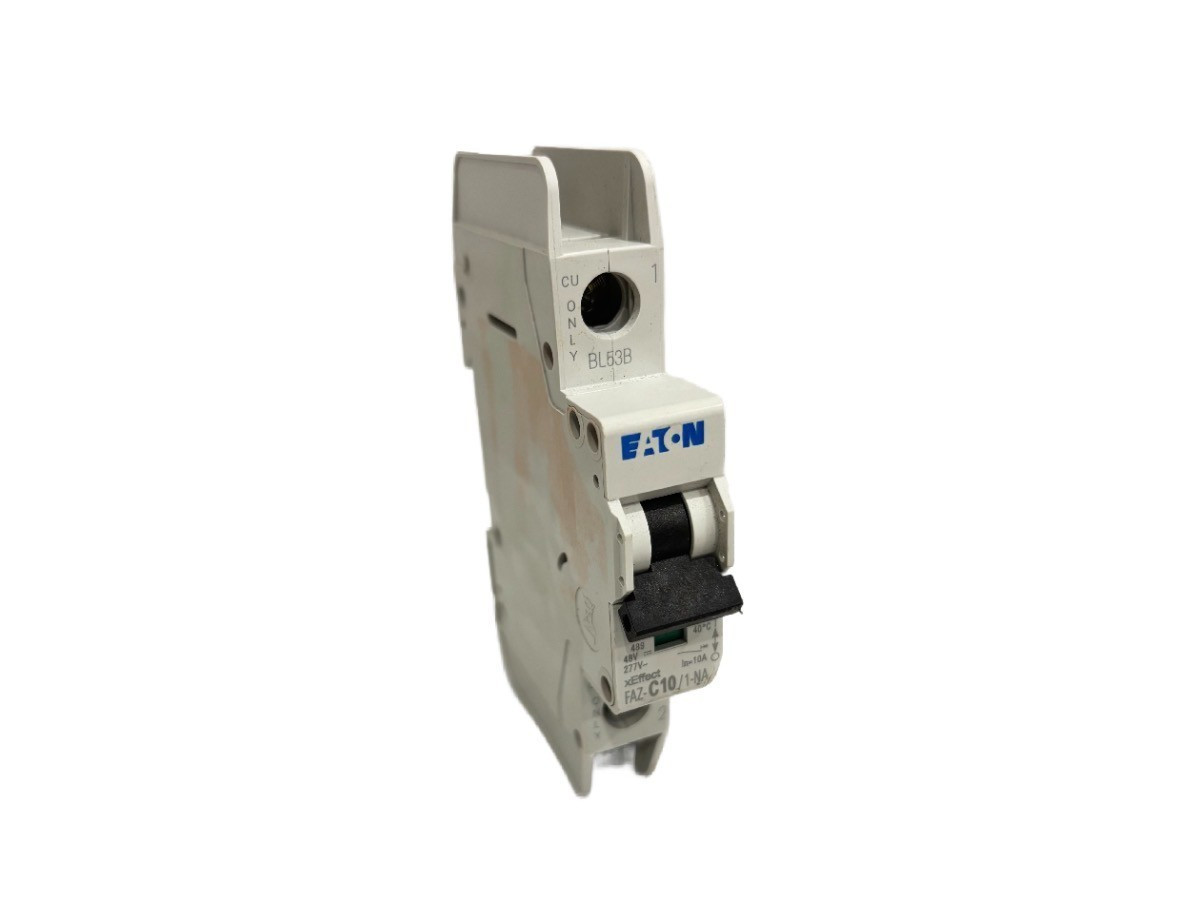 EATON FAZ-C10/1-NA-SP 10A 277V 1POLE CIRCUIT BREAKER