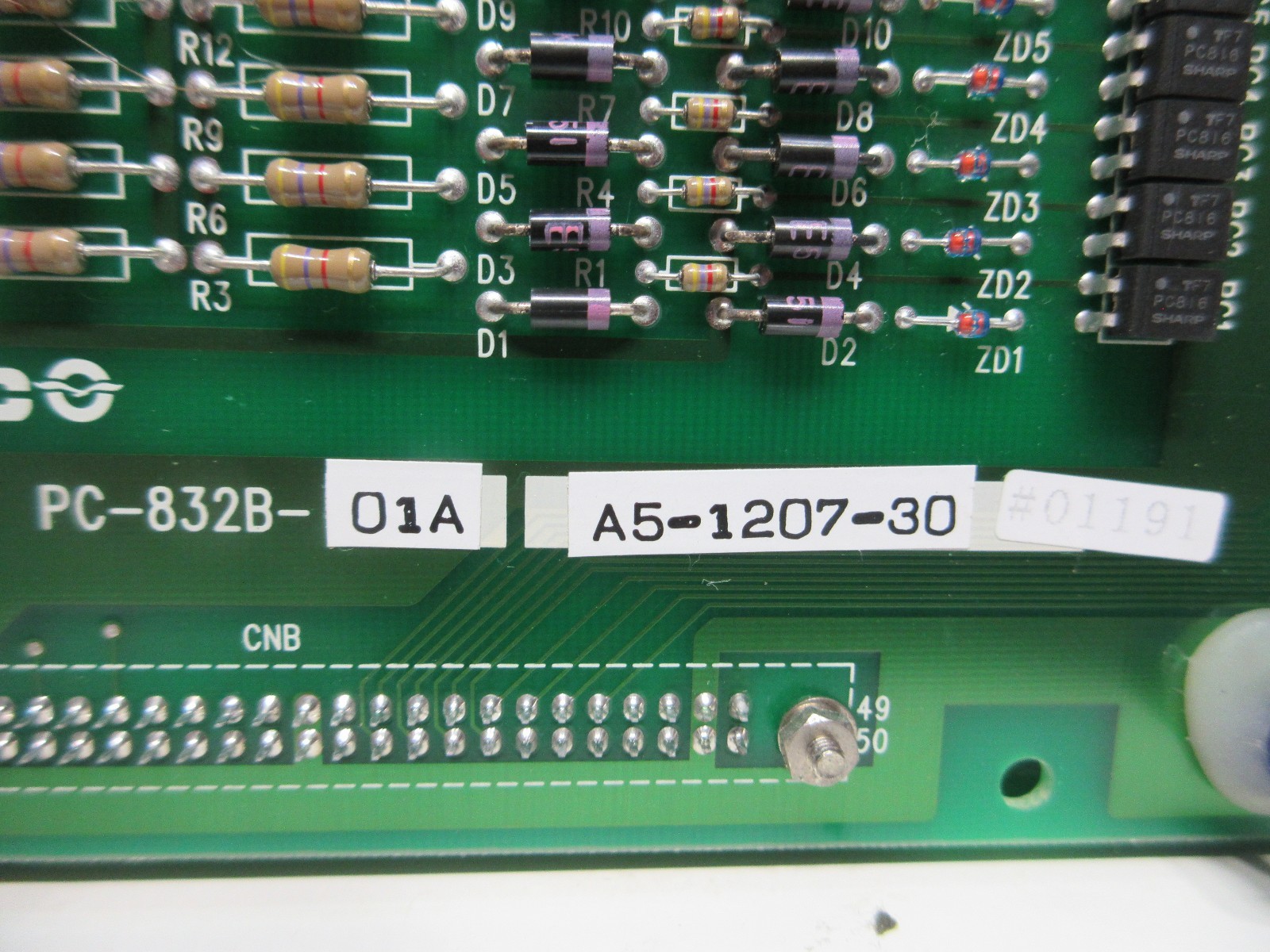 WTCO BOARD WT01-T31A M S101-V1.00 92B02-400-3 PC-830C-00A A5-1207-30 WT01-T31AM