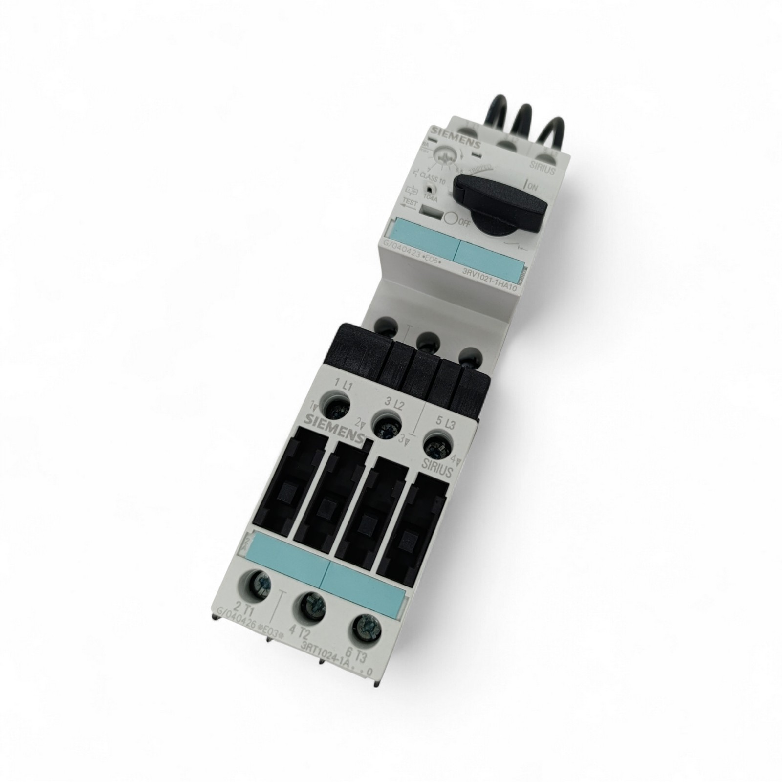 SIEMENS 3RA1120-1HC24-0AP0 LOAD FEEDER 3RA1120 1HC24 0AP0 400VAC 5.5-8A 230VAC