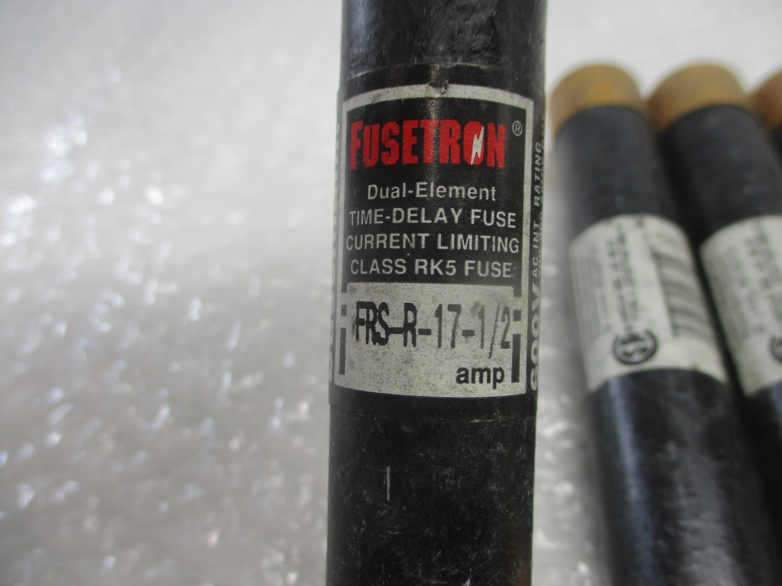 FUSETRON FRS-R-17-1/2 FUSE BLACK LOT OF 12 NSNP