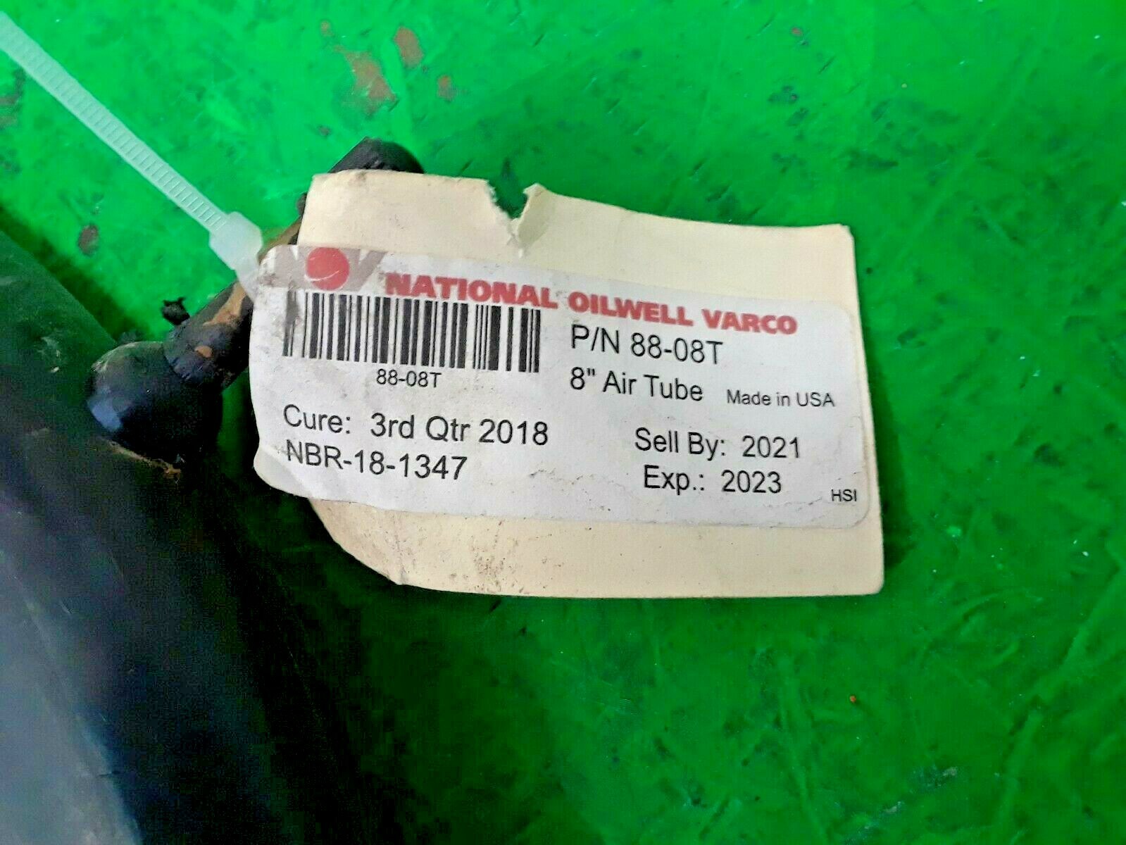 🟠NATIONAL OILWELL VARCO 8″ AIRTUBE 88-08T PESSCO IS OFFERING 1 R051121-62-67 🗽