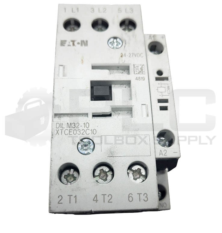 EATON DIL M32-10 CONTACTOR 250VDC 45A 600VAC XTCE032C10 *READ*