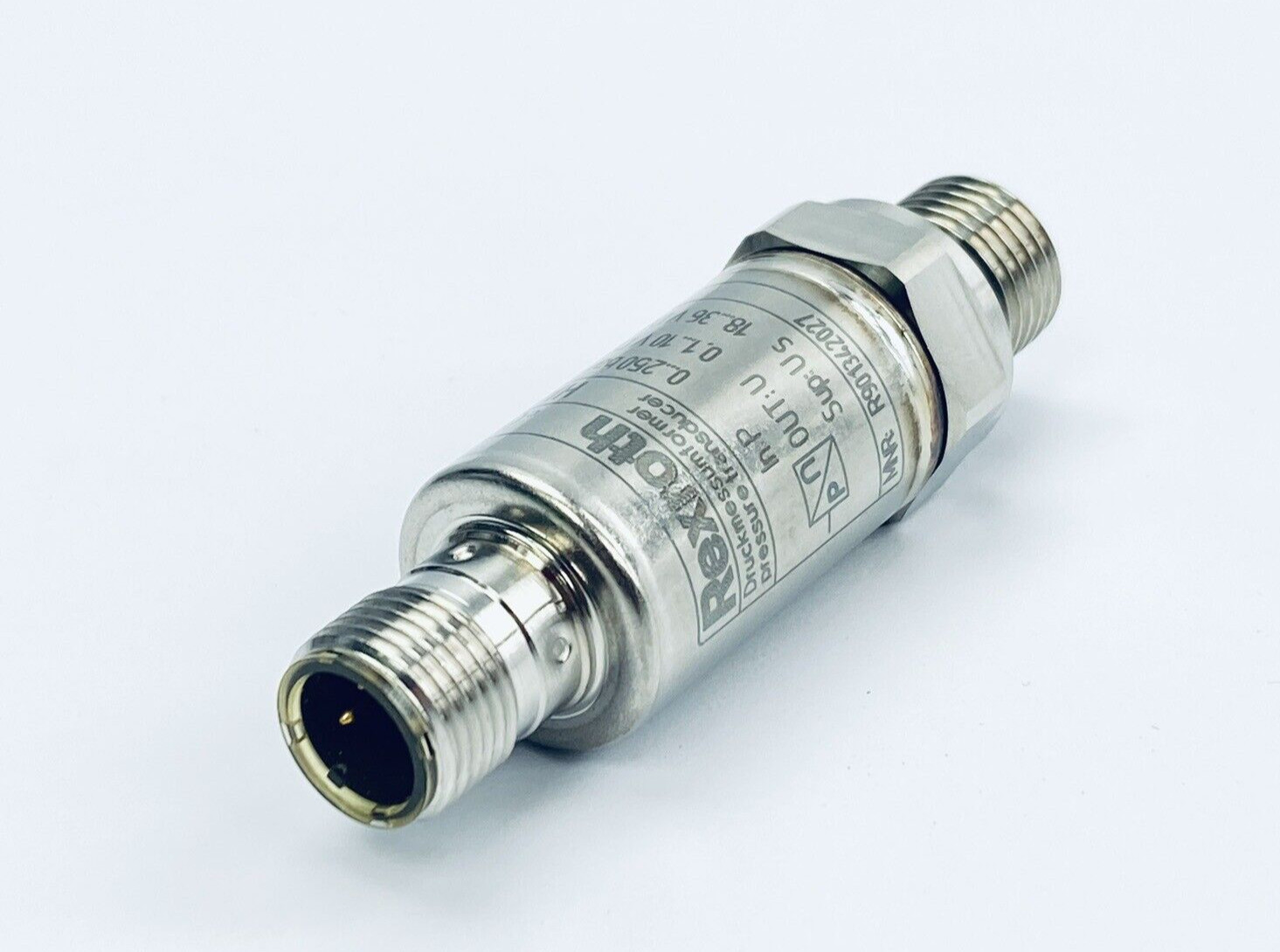 UNUSED REXROTH R901342027 PRESSURE TRANDSDUCER SENSOR 0-250BAR HM20-20/250-H-K35
