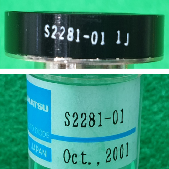 [New Other] Hamamatsu / S2281-01 / Silicon Photodiode