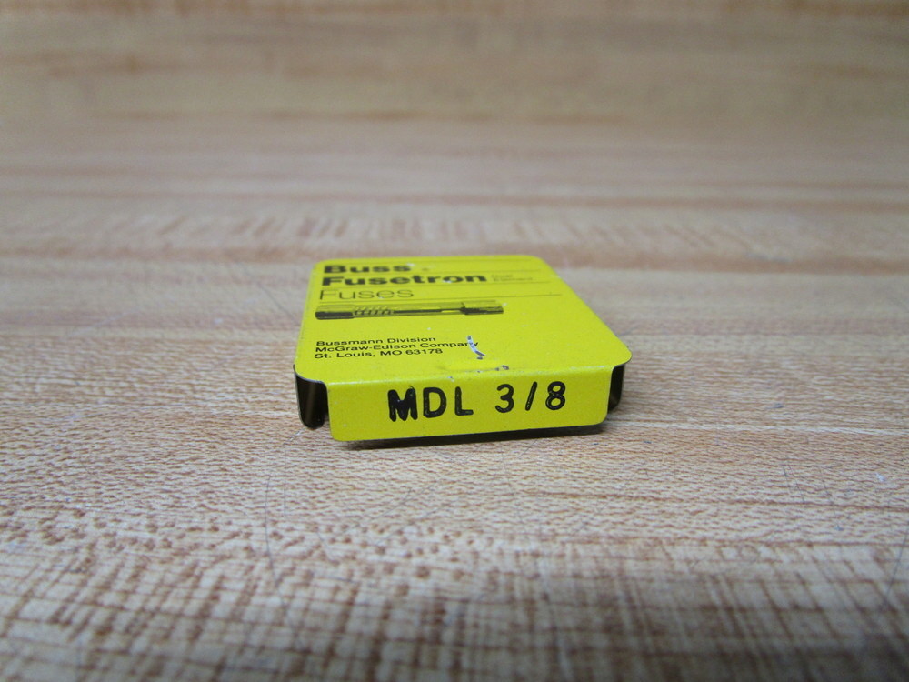 Buss MDL-3/8 Bussmann Fuse Cross Ref 6F025 Spring Element (Pack of 30)