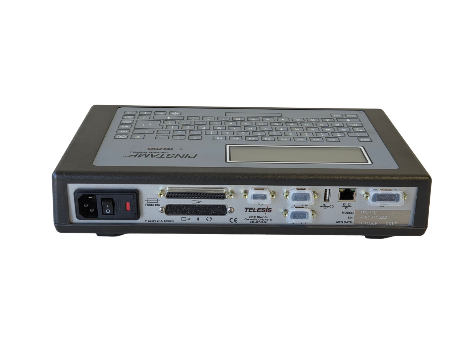 Telesis TMC470 Pinstamp Marking System Controller – Tested