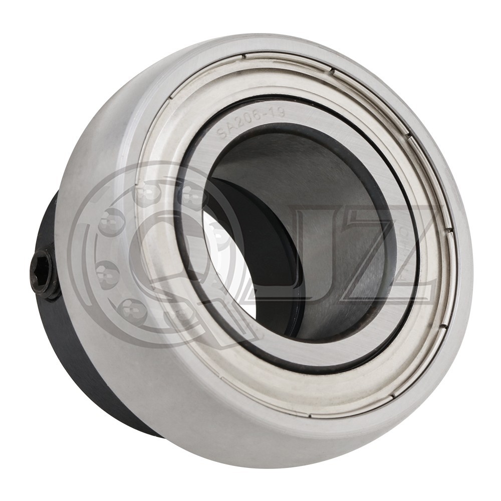 [Qty.1] SAPFT206-19 3-Bolt Pressed Steel Triangular Housing, 1-3/16 in Bore (ID)