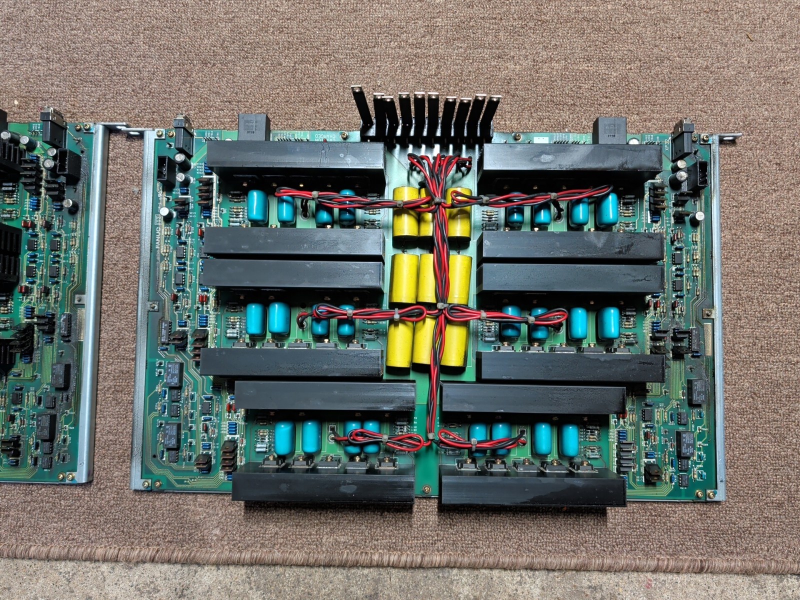 FANUC BOARD A16B-1000-0432/01A + A320-1000-T434/02 2pk USED