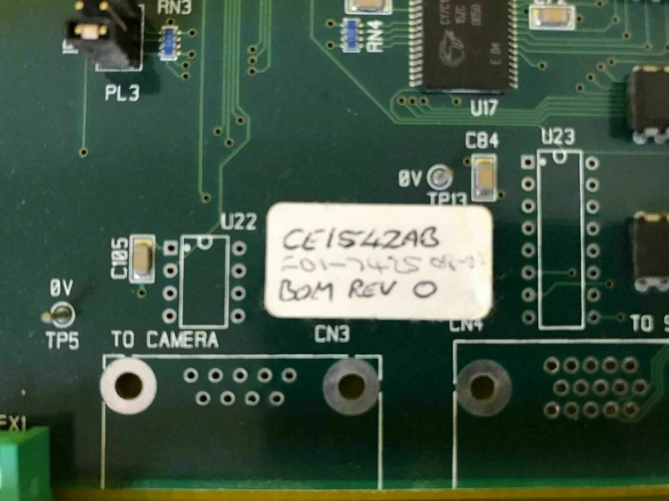 ✅ KRATOS ANALYTICAL CE1542AB BOM REV 0 Pulled From Kratos Analytical 7 3391 AA