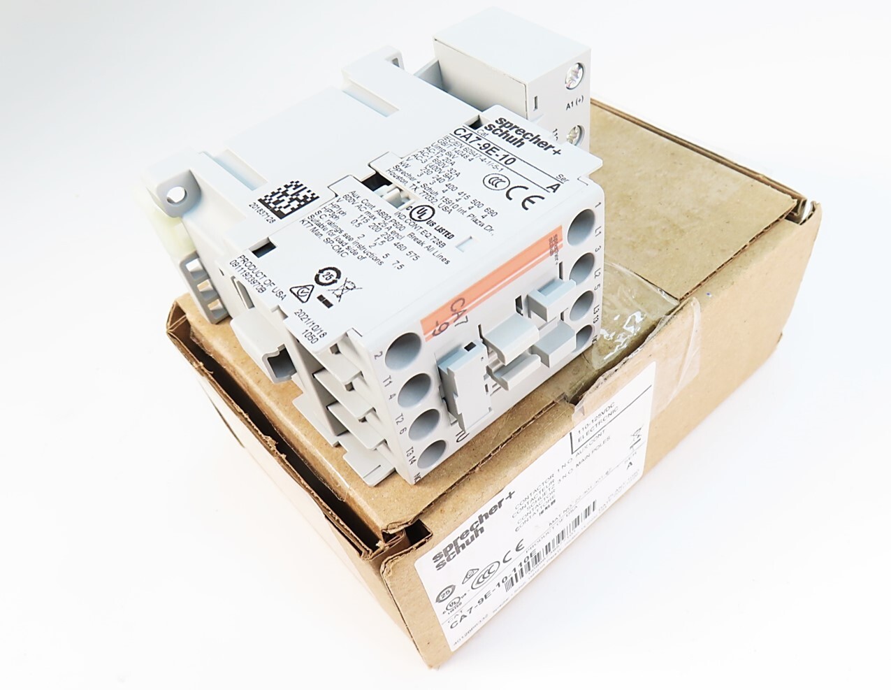 Sprecher + Schuh CA7-9E-10-110E 3P Contactor 32A 600V Max NIB