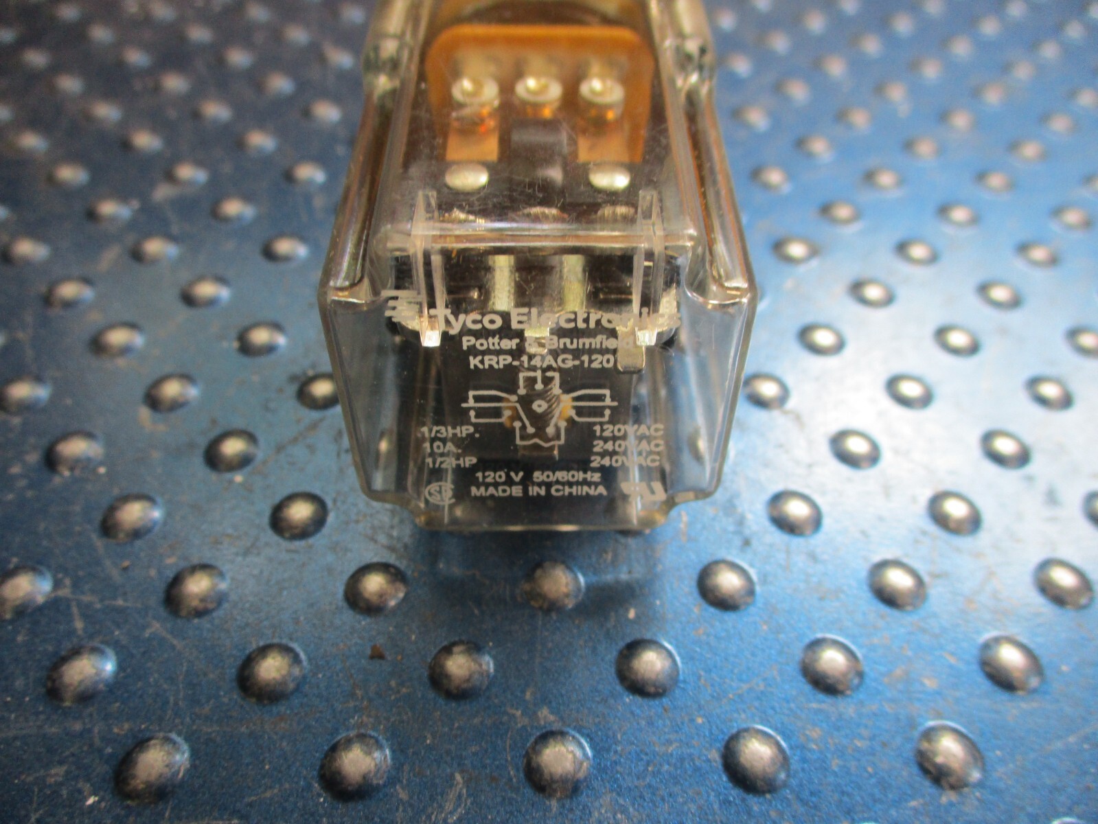 NEW POTTER & BRUMFIELD RELAY 8-PIN KRP-14AG-120